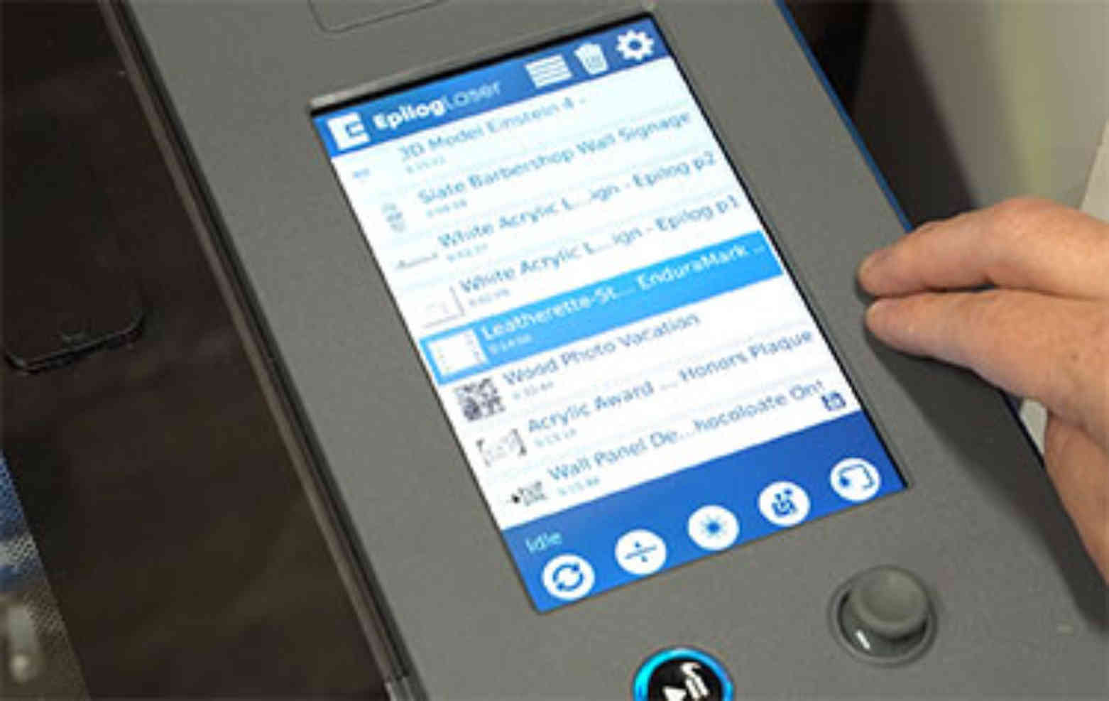 Epilog Maker Touch Screen